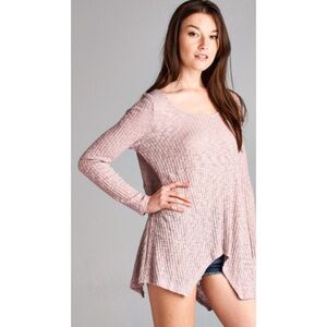NEW Honey Belle  Mauve Lightweight Long Sleeve Medium